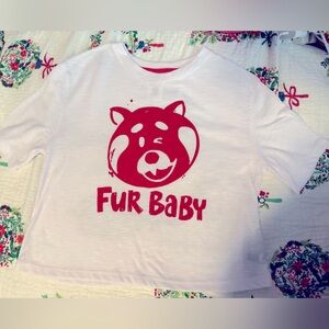 Women’s Good condition Disney’s Red Panda shirt,adult size XS